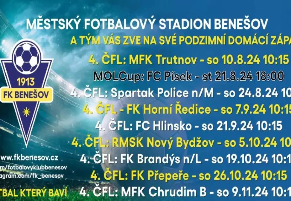 Naše Áčko začíná novou sezonu ve 4. ČFL skupině C